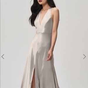Jenny Yoo Corinne Bridesmaid dress - Latte